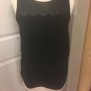 41 Hawthorn faux leather and cloth top S